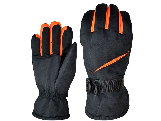 男式五指L1608 黑橙