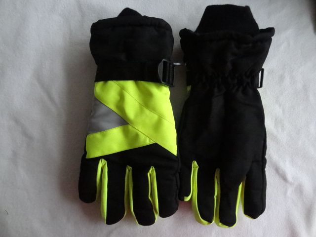 男式五指 L1612 荧光黄