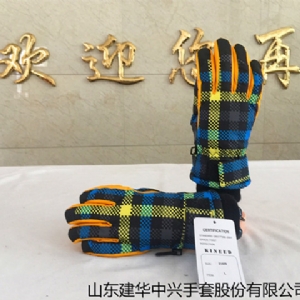 童款Z1609蓝黄格