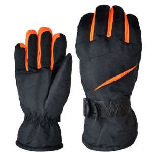 男式五指L1608 黑橙