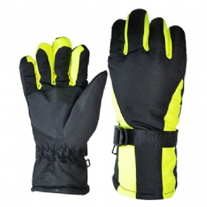 男式五指 X1610 黑亮黄